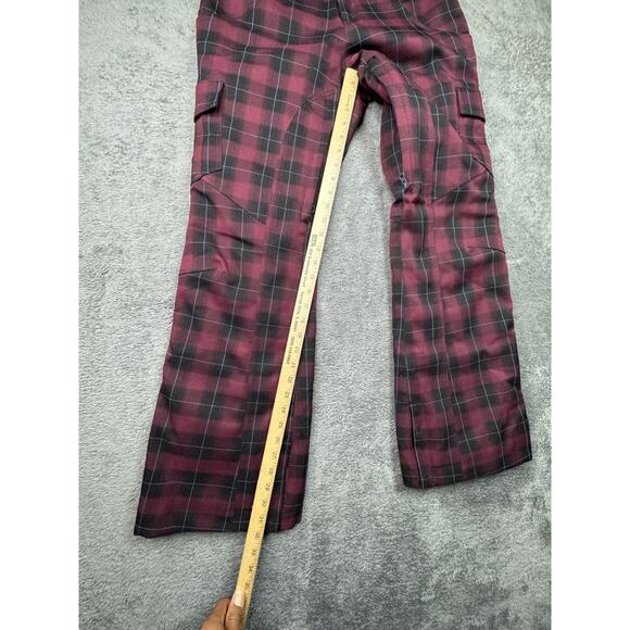 Bonfire Heavenly Insulated Ski Snowboard Pants Sample Womens 32x30 L Plaid - Picture 9 of 9